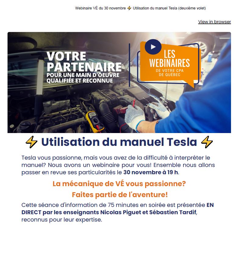 PDF - Webinaire - Utilisation du manuel Tesla 2